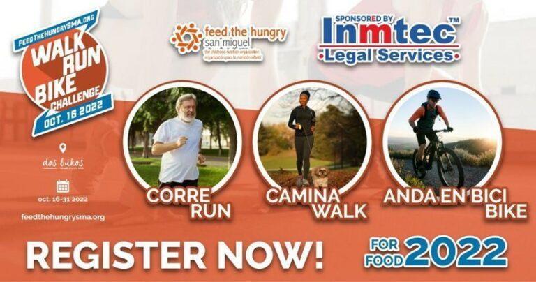 Register Today for the Annual Walk-Run-Bike for Food Challenge - Feed ...